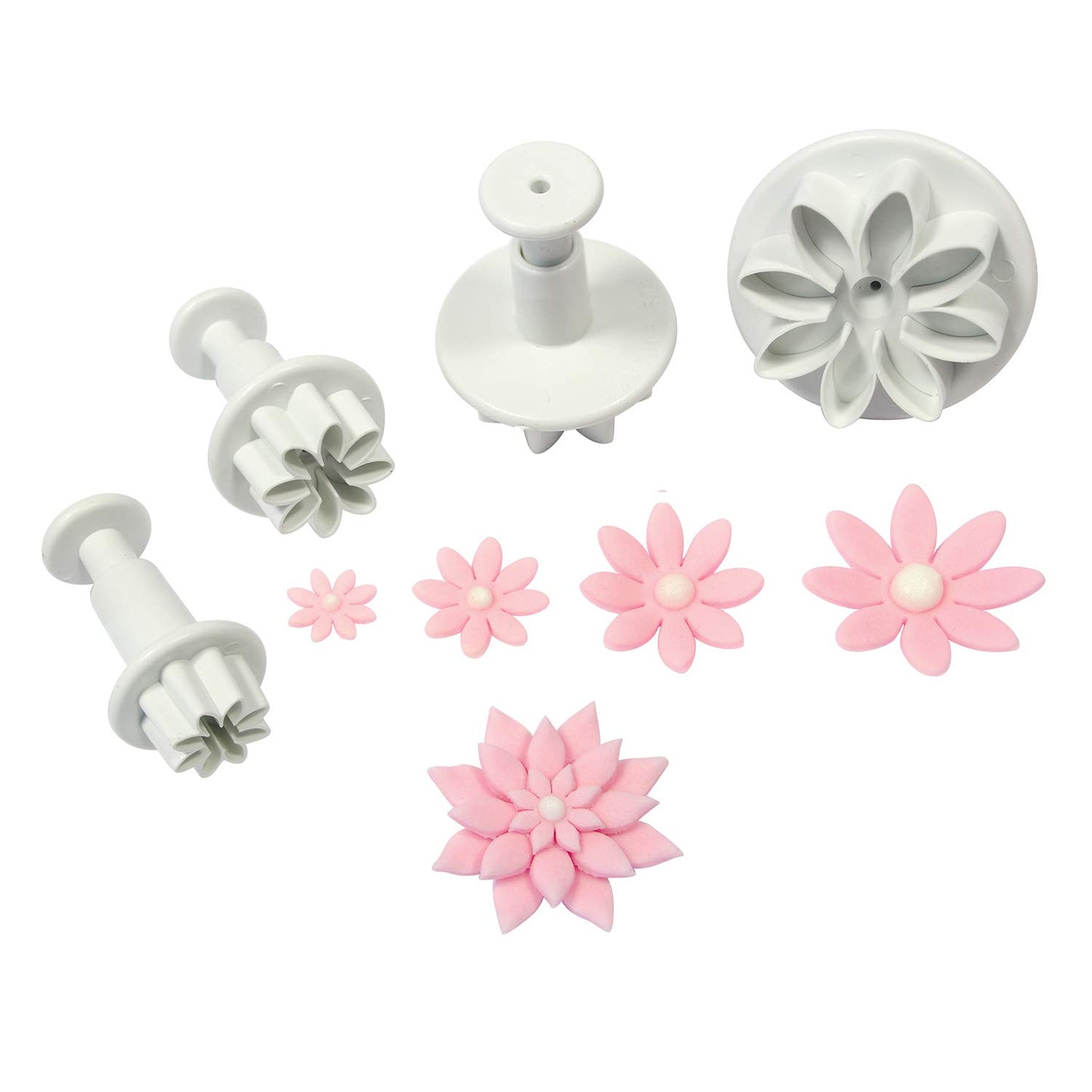 Daisy Plunger Cutter Set 4pcs