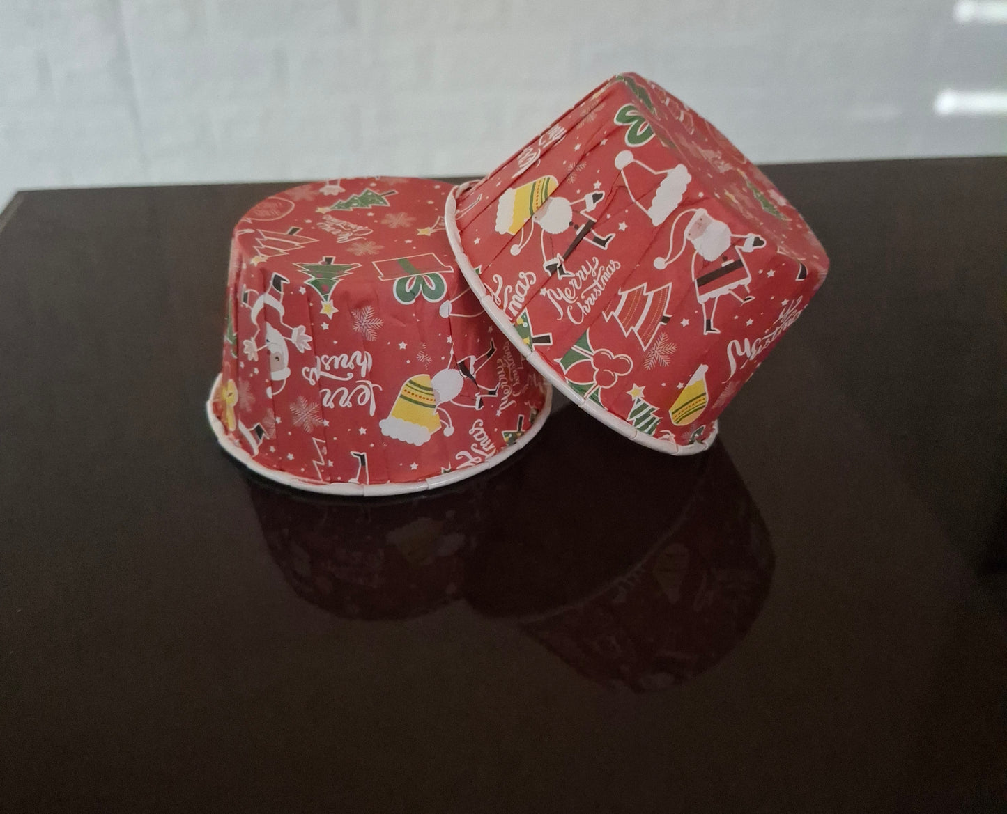 Christmas Print Bake and Serve Cupcake Mould