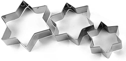 Stainless Steel Cookie Cutter 4 Shape, 12 pcs Set