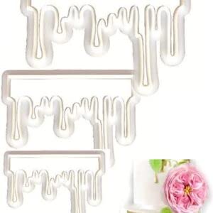 Fondant Drip Cutter Set of 3