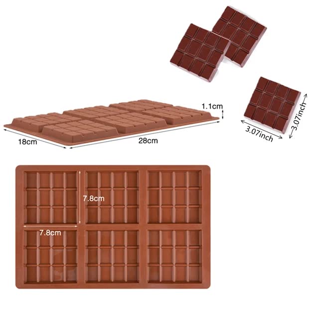 Break-Apart Chocolate Big Bar Silicon Mold