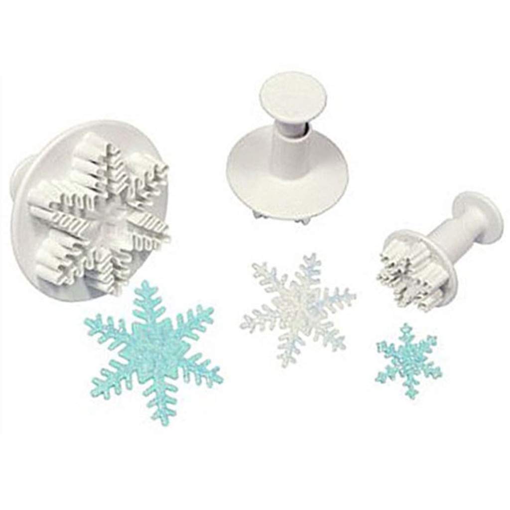 SNOWFLAKE PLUNGER SET 3PC