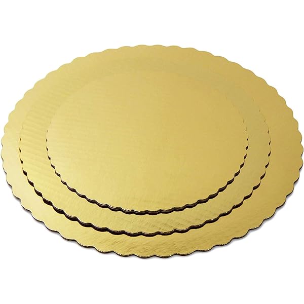 Round Flower Cut Cake Base