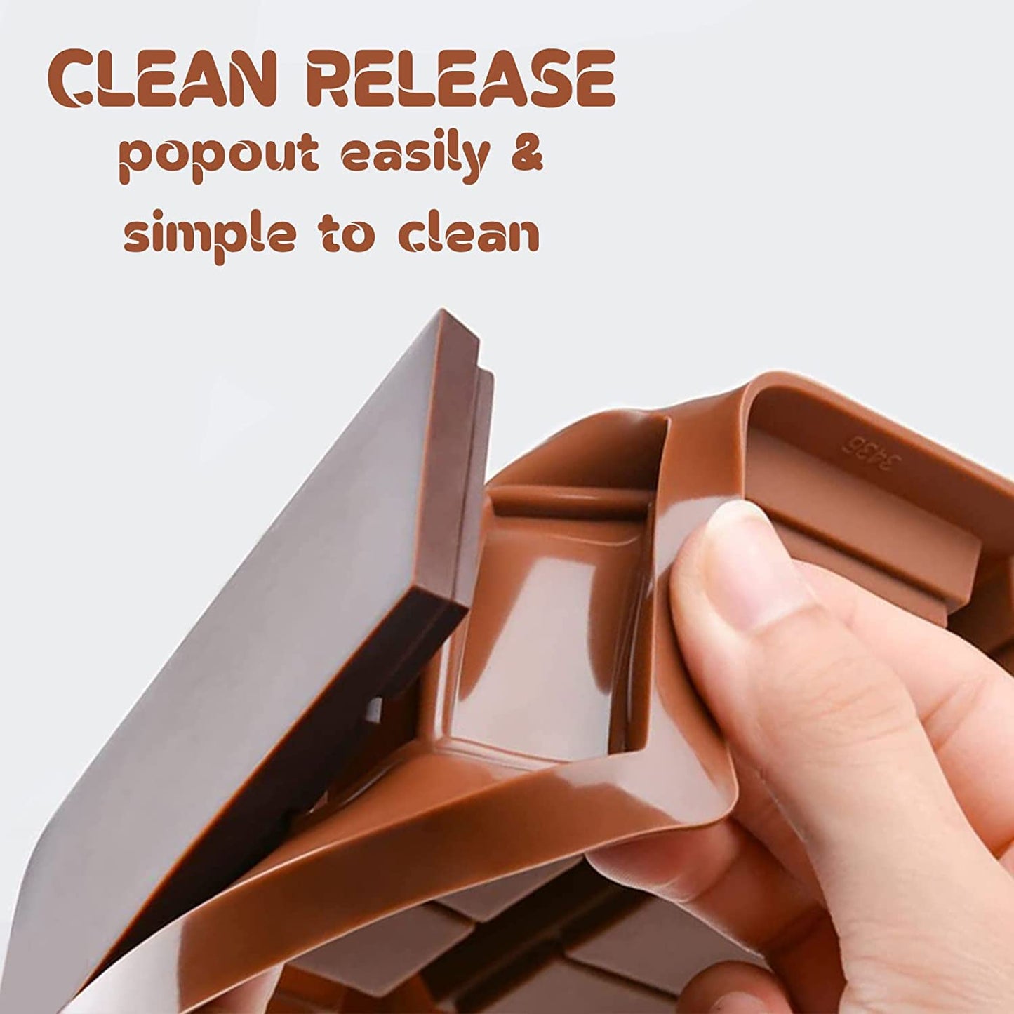 Break-Apart Chocolate Big Bar Silicon Mold