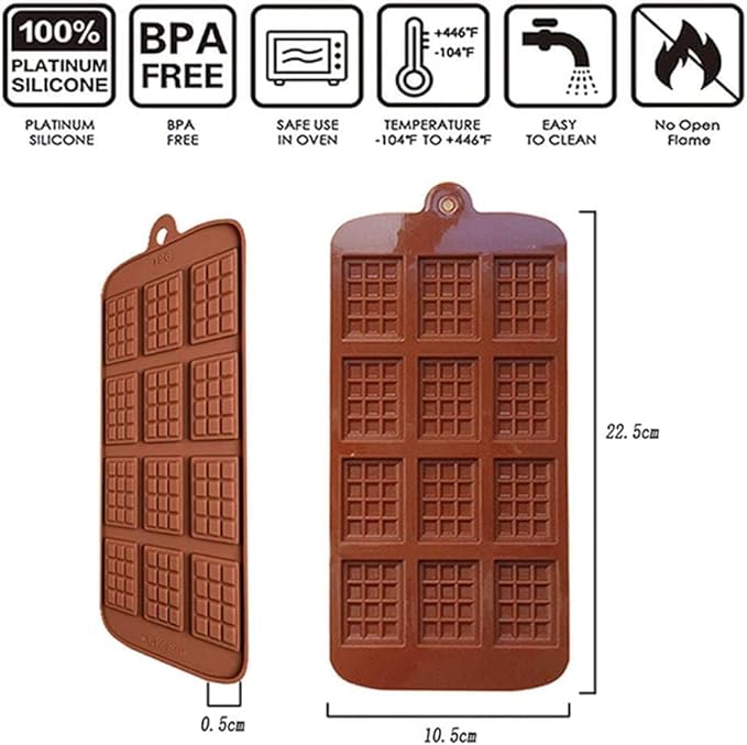 Mini Chocolate Bar Silicon Mould