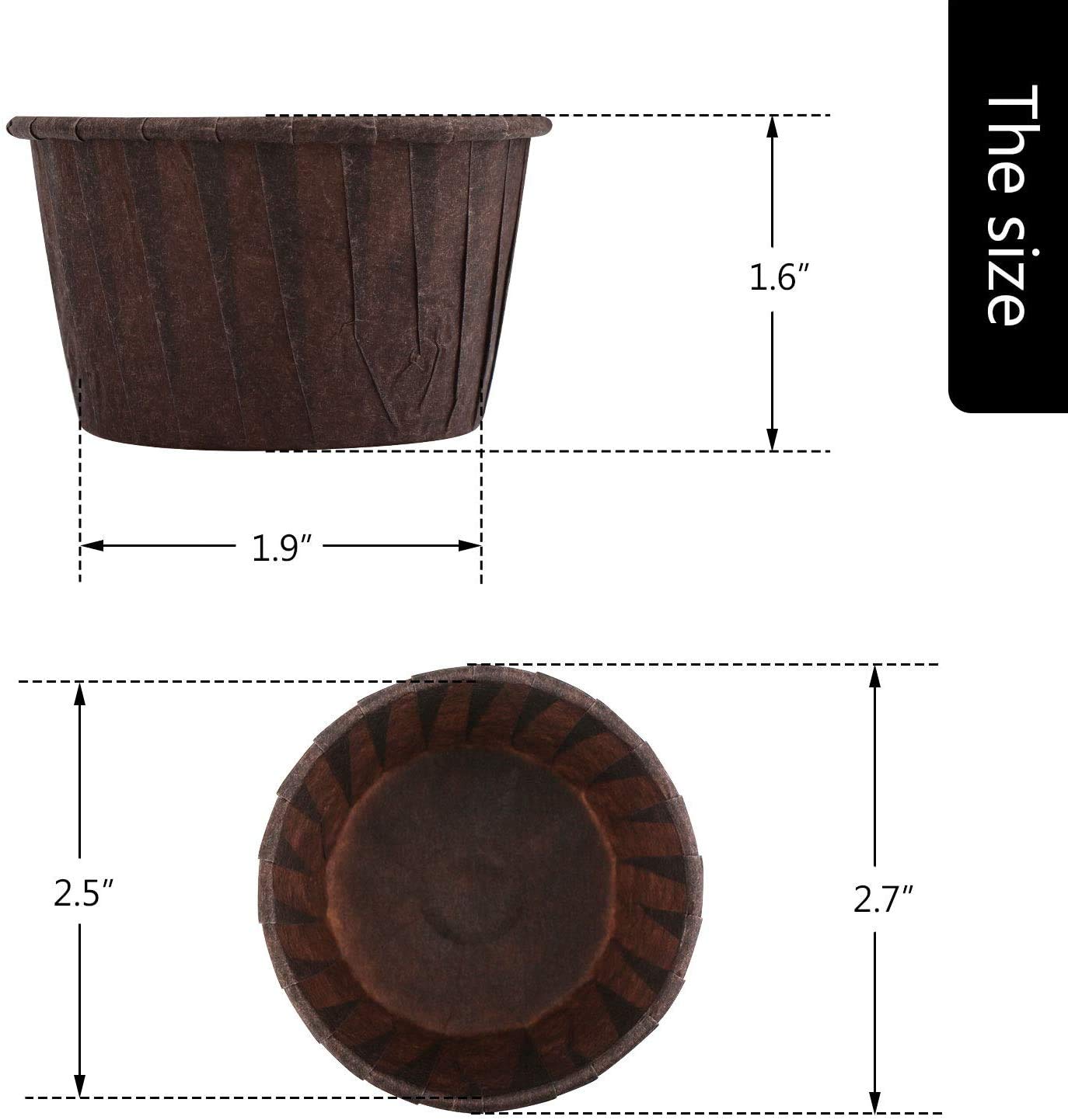 Bake and Serve Chocolava Cup Moulds