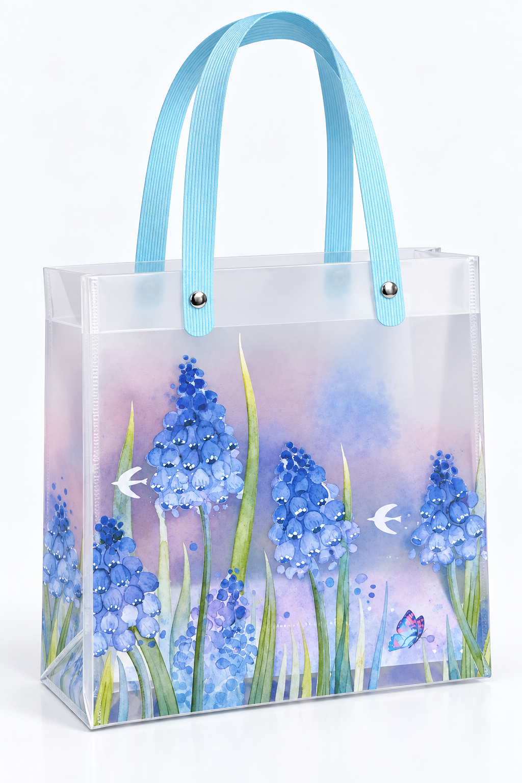 TRANSPARENT GIFT BAG(BLUE)