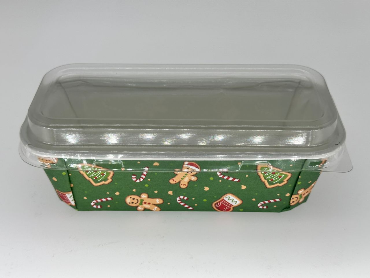 Christmas Print Bake And Serve Loaf Mould With Lid