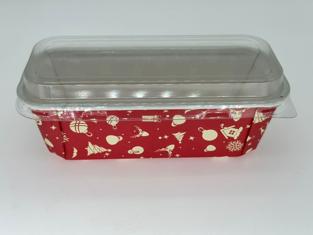 Christmas Print Bake And Serve Loaf Mould With Lid