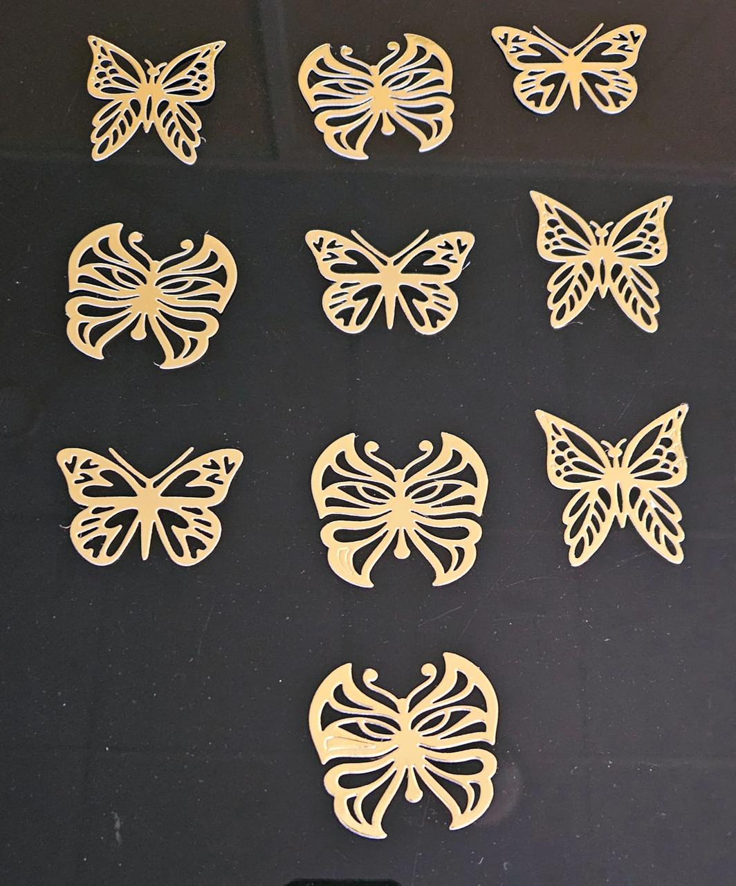 Golden Paper Butterfly