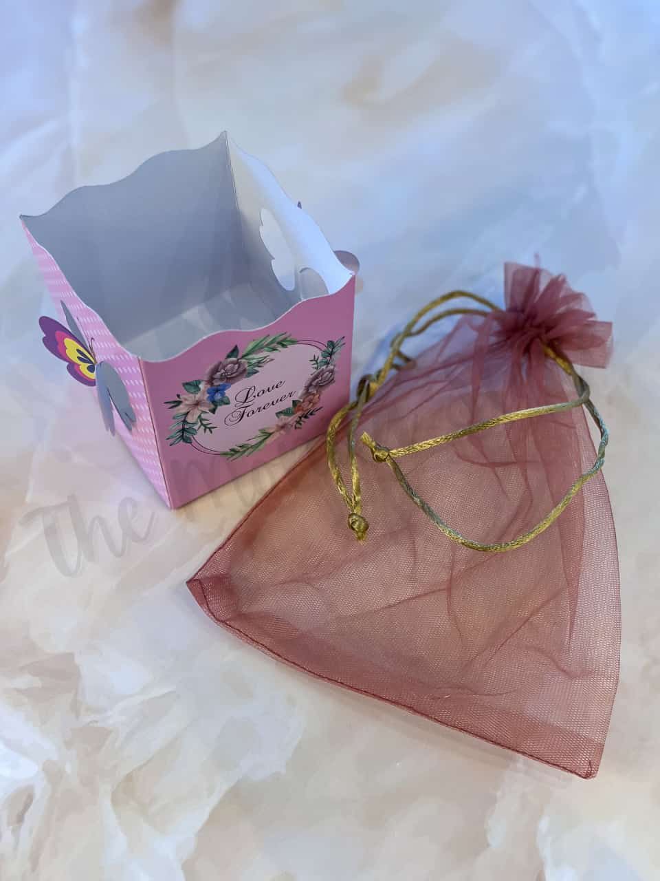 Beautiful 3d Butterfly Design Multipurpose Box With Net