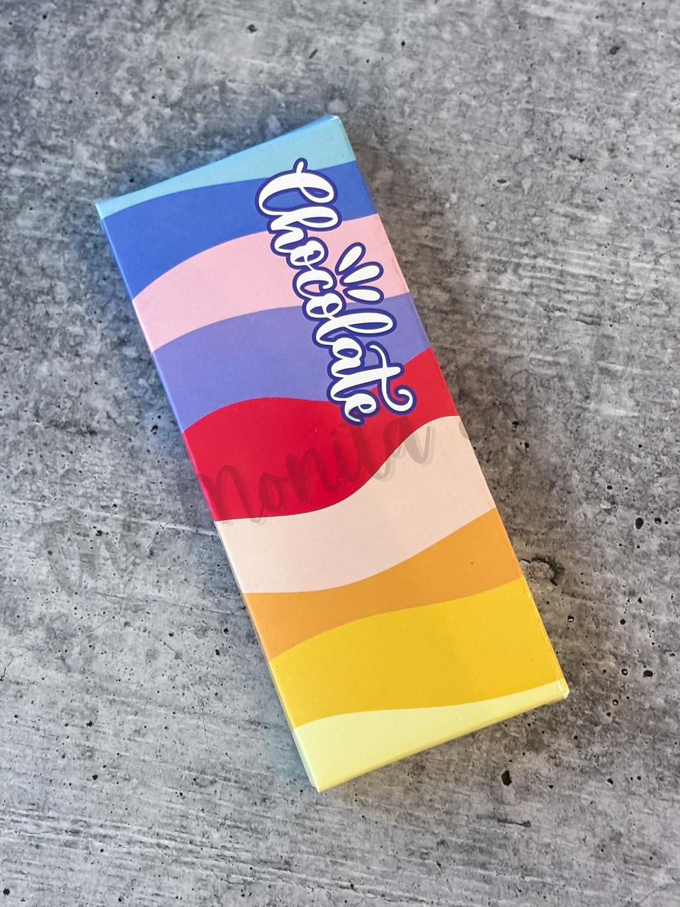 New Printed Design Chocolate Bar Box