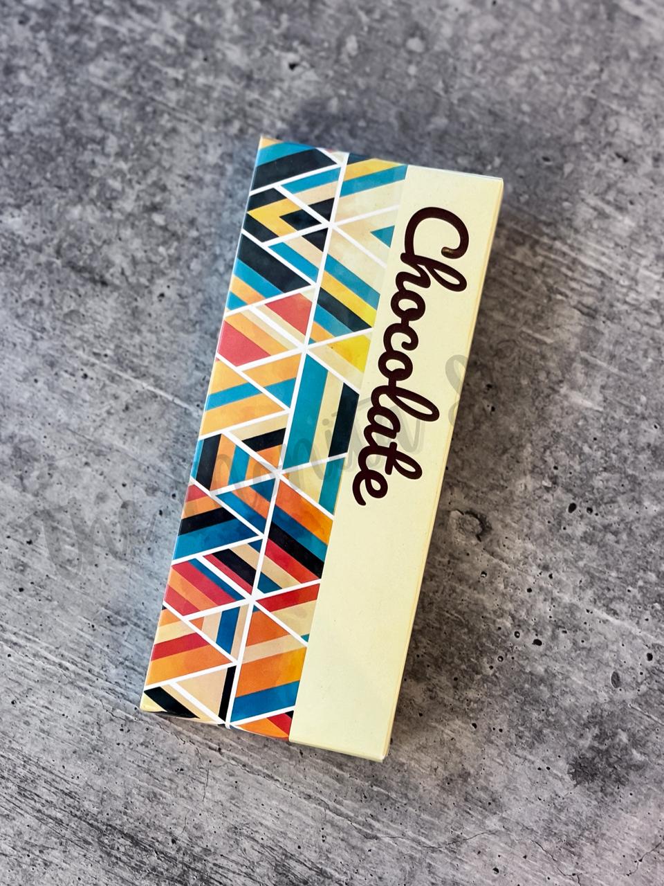 New Printed Design Chocolate Bar Box