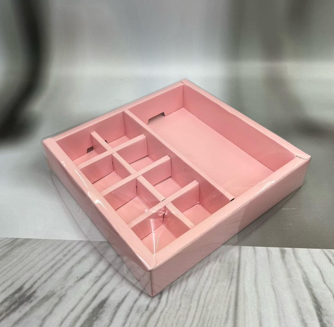 8 Cavity Chocolate Box+Bar