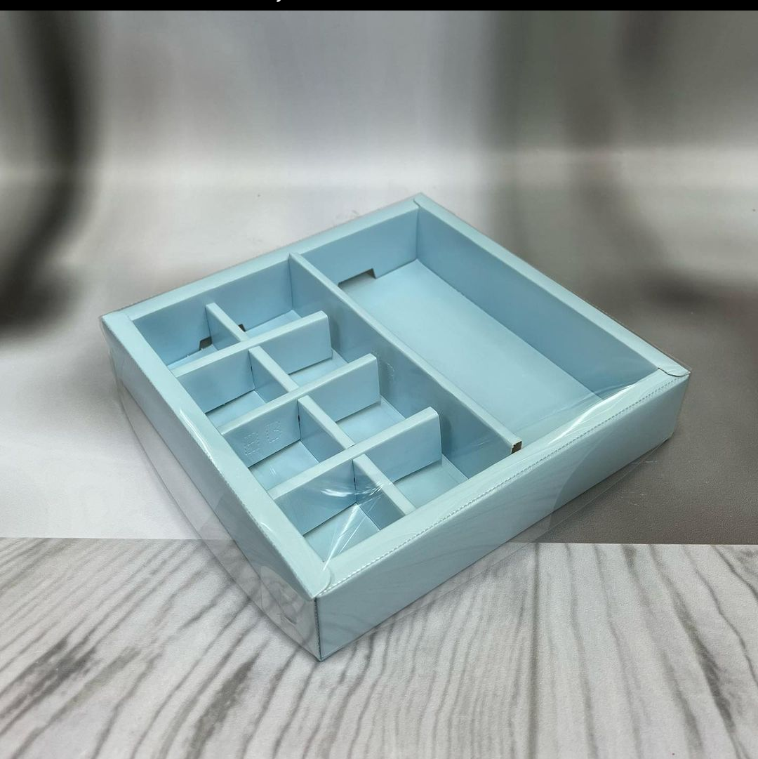 8 Cavity Chocolate Box+Bar