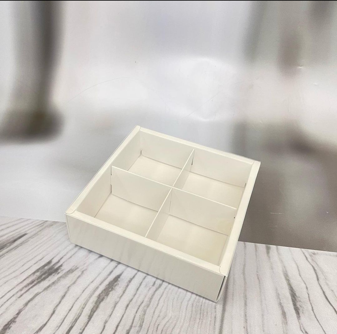 4 Pc Brownie Sleeve Box