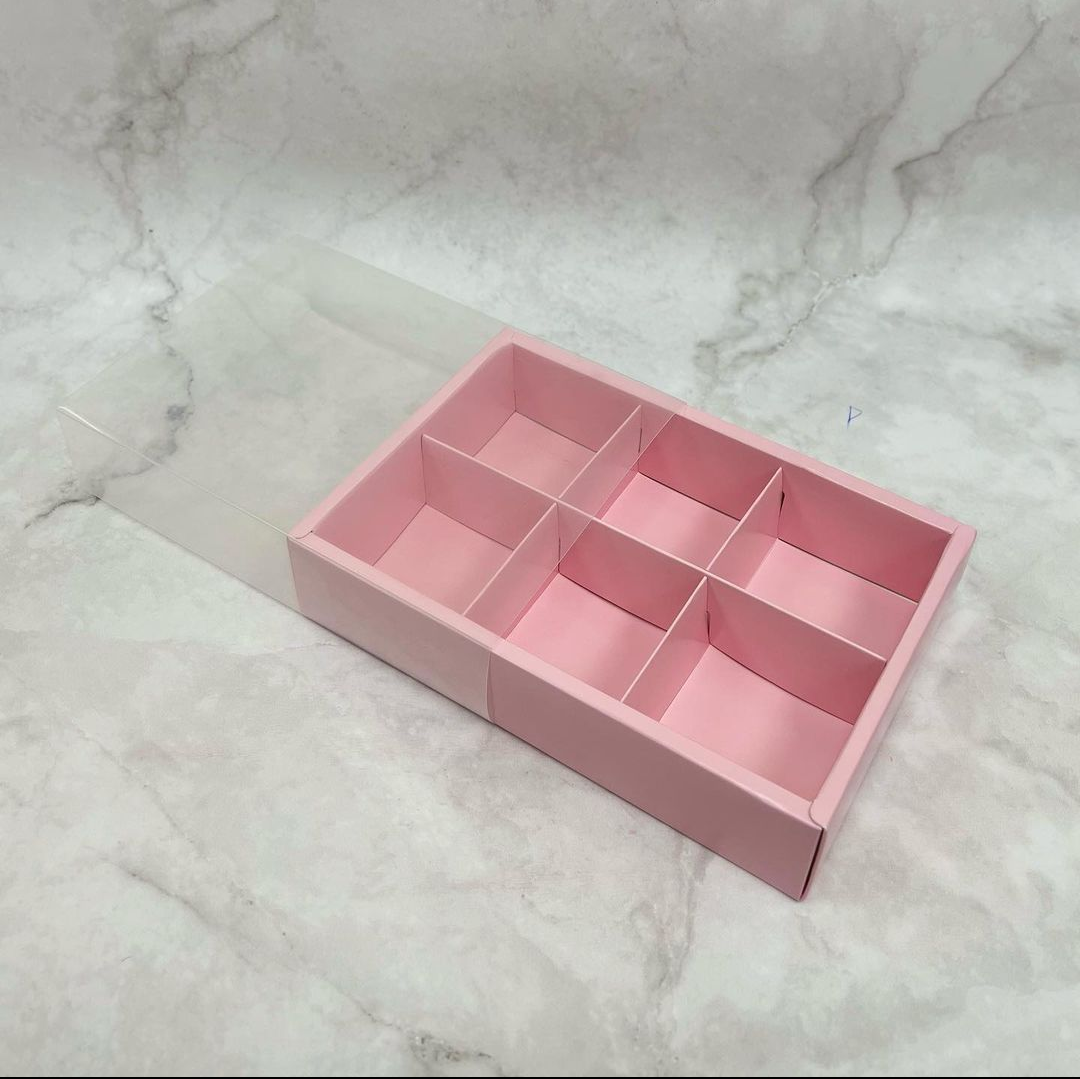 6 Pc Brownie Sleeve Box