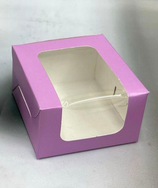 1 Pc Brownie Window Box