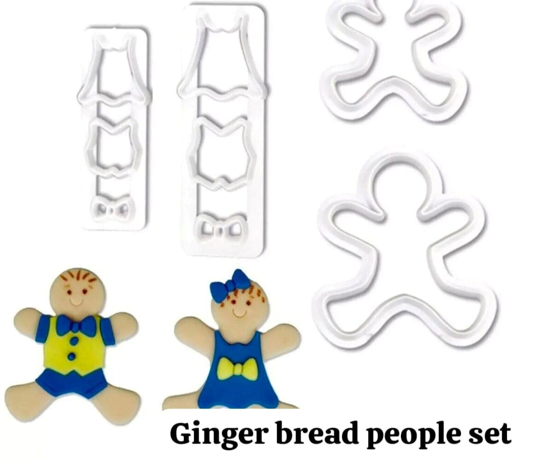 Ginger Bread People Set