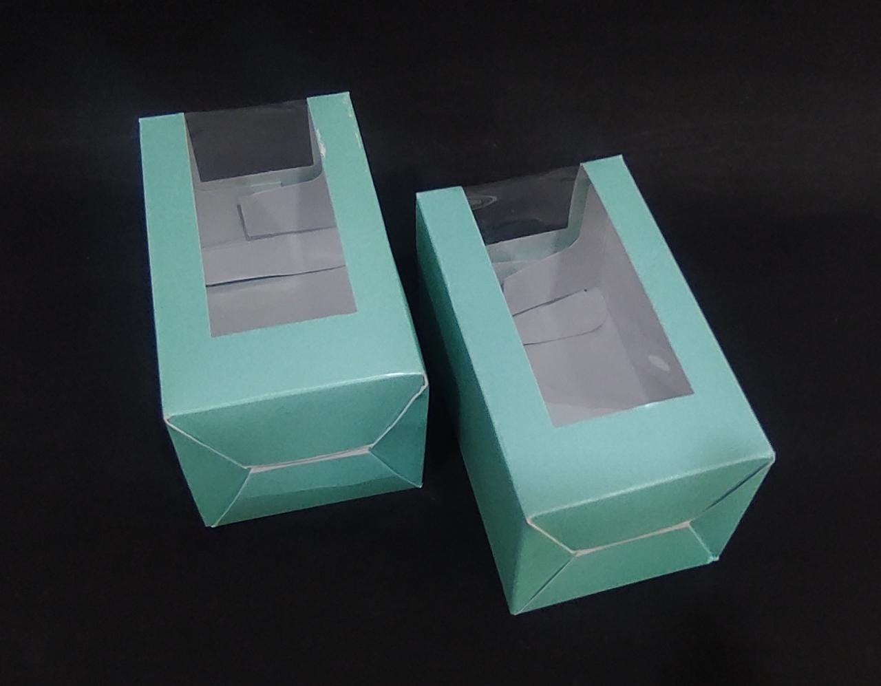 Beautiful Big Standup Cookie Boxes With Clear Window(Pack Of 20 Pc)