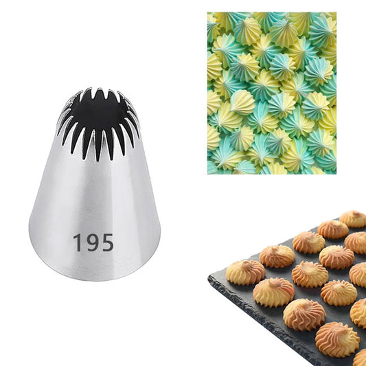 195# LARGE ICING NOZZLE PIPING NOZZLES CAKE DECORATING CAKE TIPS