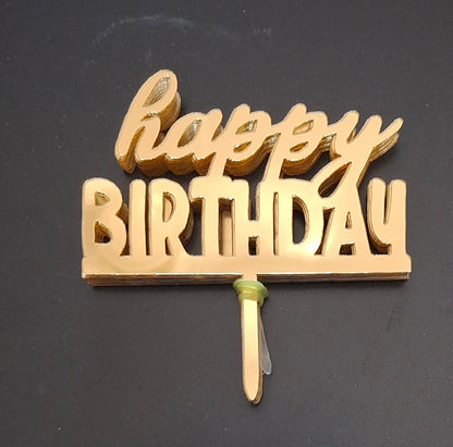 New Acrylic  Cake Topper
