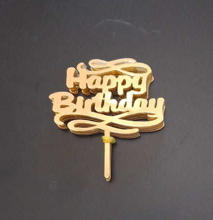 New Acrylic  Cake Topper