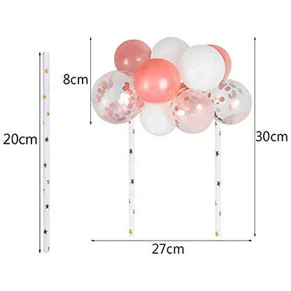 Mini Balloons Cake Topper