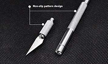 Detail Pen Knife with 5 Interchangeable Sharp Blades