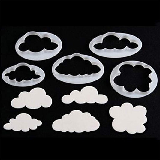 Fondant Cloud Cutter (Set of 5)