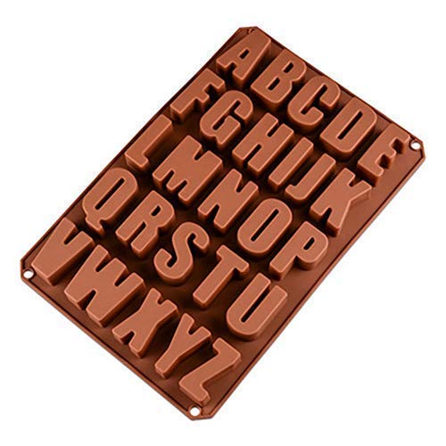 Big Alphabet Chocolate Silicon Mould