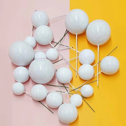 Faux Ball Cake Topper