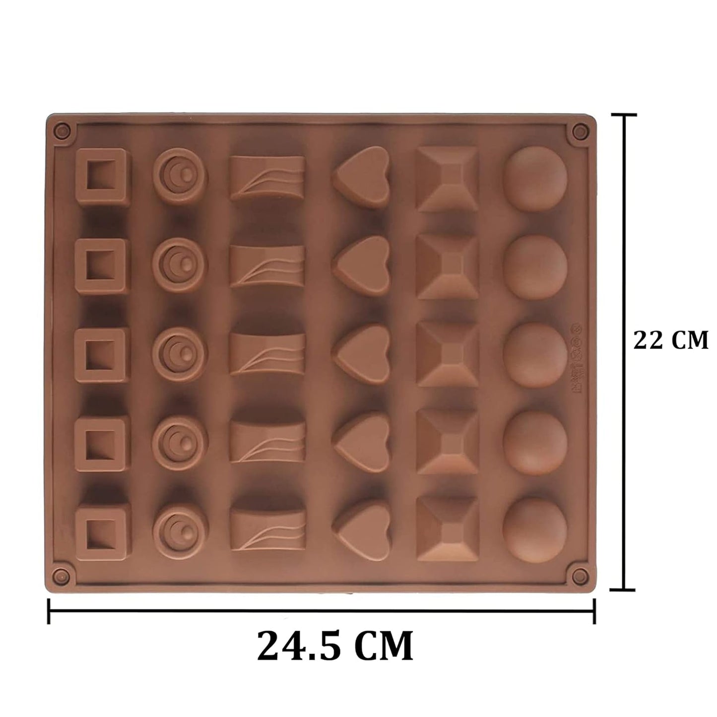 Multi Design Silicon Chocolate Mould