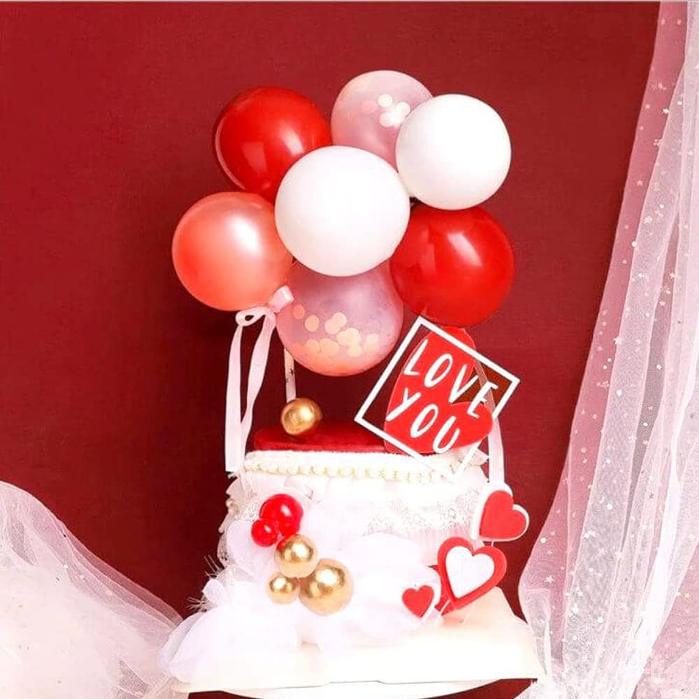 Mini Balloons Cake Topper