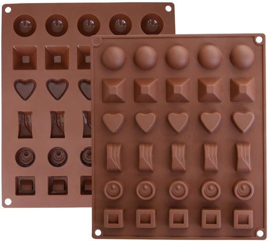 Multi Design Silicon Chocolate Mould