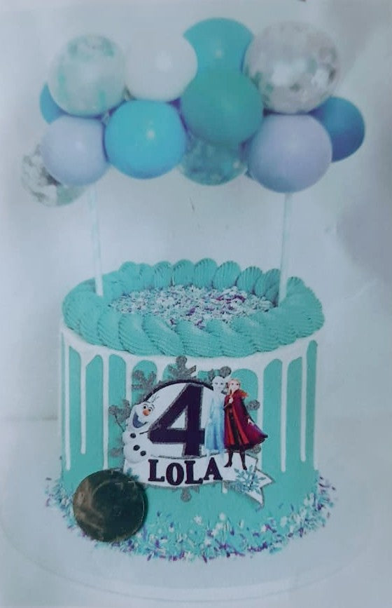 Mini Balloons Cake Topper
