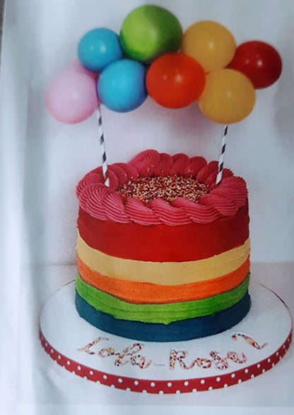 Mini Balloons Cake Topper