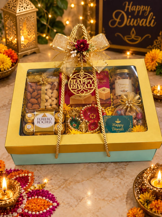 HAMPER BOX WITH TRANSPARENT LID AND STRING | SIZE 10x8x3