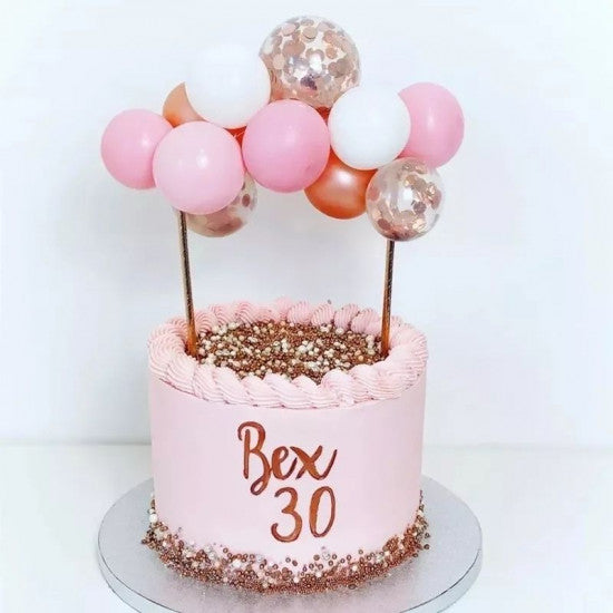 Mini Balloons Cake Topper