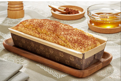 Brown Plum Rectangle Cake Loaf Moud