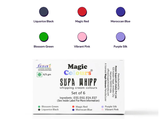Supa Whipp -Set of 6 Colours