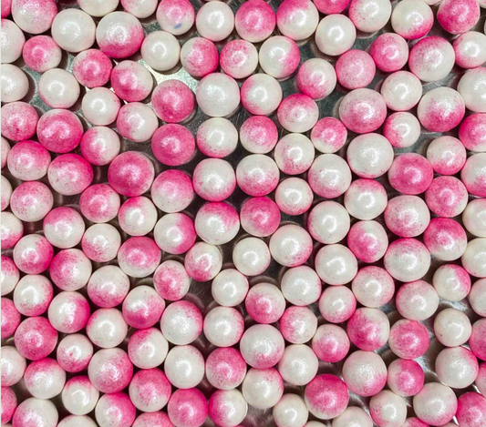 Ombre Pearls — Pink & White