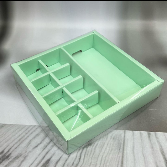 8 Cavity Chocolate Box+Bar