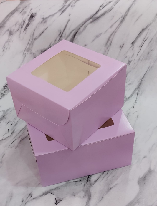 Half Kg Window Cake Box