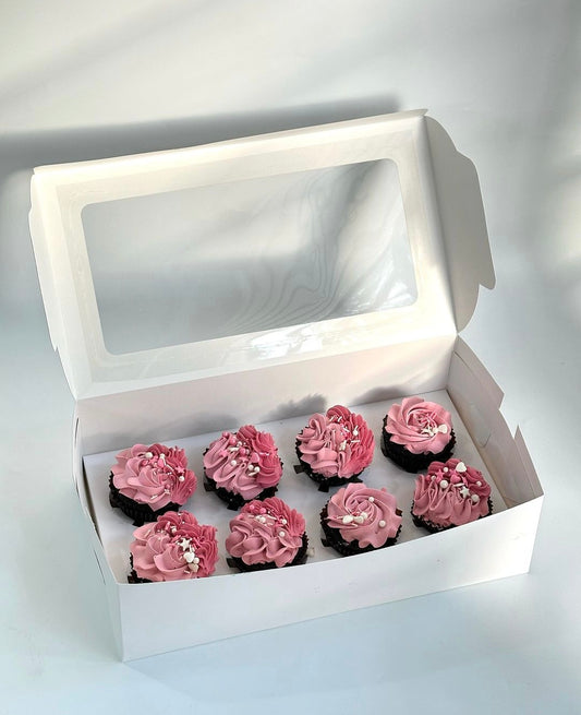 8 Cavity Cupcake Box