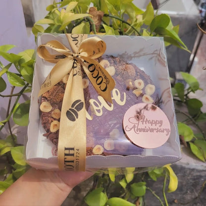 New Transparent Lid Cover Brownie Box