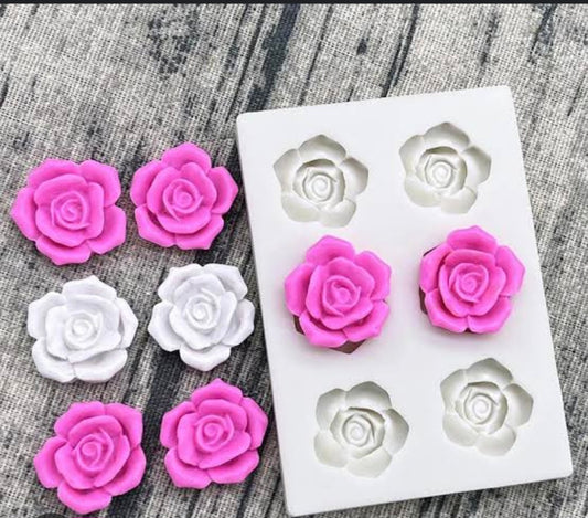 Rose Flower Silicon Mould