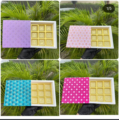 New Printed God Embossed Print Chocolate Box