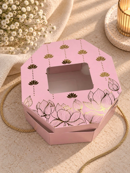 Hexagon Box 8x8x3.5