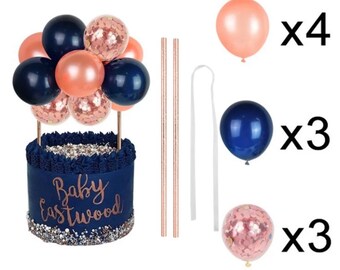 Mini Balloons Cake Topper